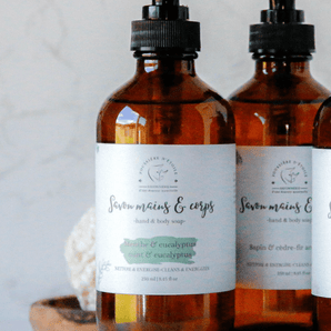 Savon Eucalyptus menthe - Bébé LoupSavonnerie Poussière d'Étoile