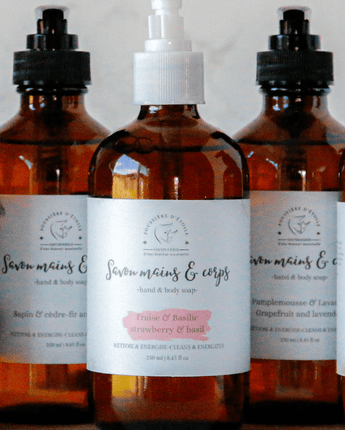 Savon Fraise basilice - Bébé LoupSavonnerie Poussière d'Étoile