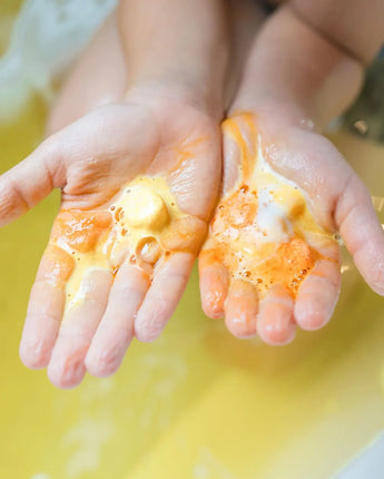 Sel de bain moussant Jaune - Bébé LoupLoot toy