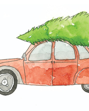 Solange Mini carte de souhait - Bébé LoupStéphanie Renière illustrations