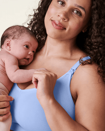 Soutien - gorge Plein buste sans couture bleu - Bébé LoupBravado