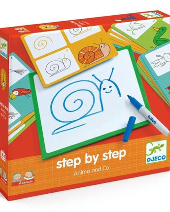 Step by step Animaux - Bébé LoupDjeco