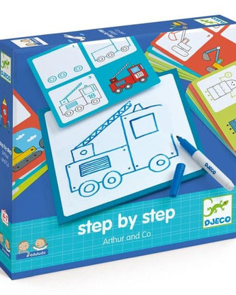 Step by step Arthur - Bébé LoupDjeco