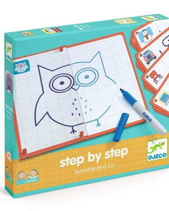 Step by step Symétrie - Bébé LoupDjeco