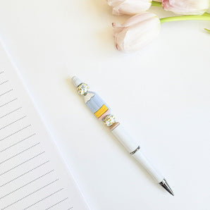 Stylo billes de silicone Crayon - Bébé LoupRainbows & Lollipop