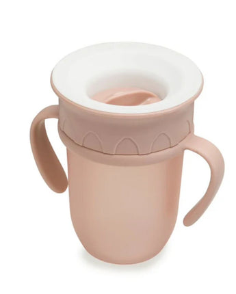 Tasse sans dégât 360 Blush - Bébé LoupNouka