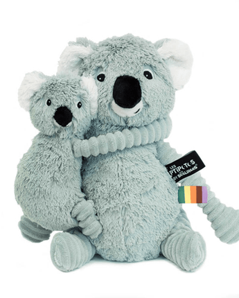 Trankilou Peluche panda maman + bébé - Bébé LoupLes Déglingos