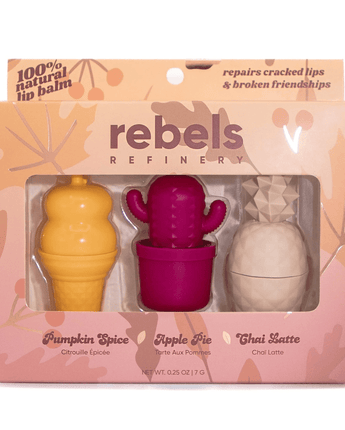 Trio baumes à lèvres Automne - Bébé LoupRebels rafinery