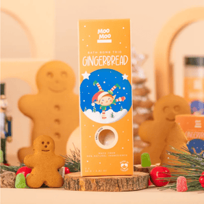 Trio de bombes de bain Pain d'épices - Bébé LoupMoo moo