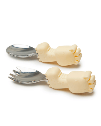 Ustensiles d'apprentissage Girafe - Bébé LoupLoulou Lollipop