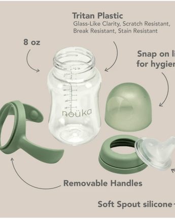 Verre bec souple fern - Bébé LoupNouka