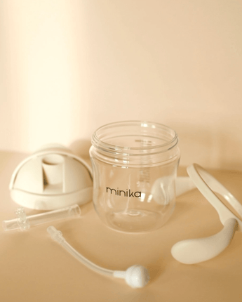 Verre paille tritan - Bébé LoupMinika