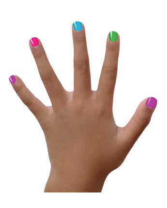 4 vernis Arc-en-ciel - Bébé LoupPiggy paint