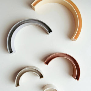 Arc-en-ciel à empiler Sol - Bébé LoupMushie