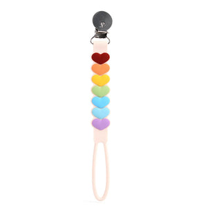 Attache-suce Rainbow Sweetheart - Bébé LoupLoulou Lollipop