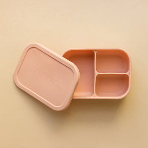 Boîte bento silicone blush - Bébé LoupMinika