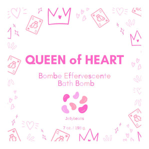 Bombe de bain Reine des coeurs - Bébé LoupCaprice & co