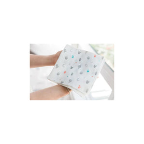Ensemble de 5 lingettes mousseline de coton Cactus - Bébé LoupSpilt milk
