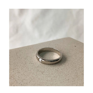 Jonc perlé argenté - Bébé LoupBébé Loup