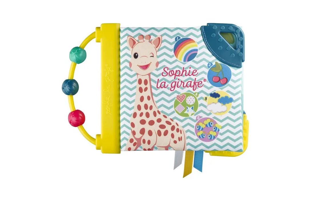 Livre doux Sophie - Bébé LoupSophie La Girafe