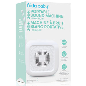 Machine à bruit blanc portative avec veilleuse - Bébé LoupFrida baby
