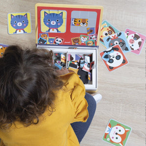 Magnéti'book Mix - Bébé LoupJanod