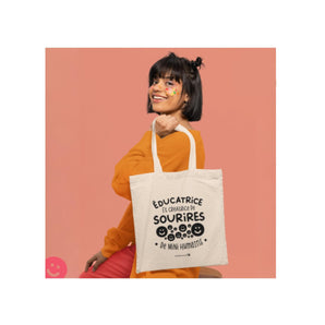 Sac fourre-tout éducatrice mini humain - Bébé LoupBe Love