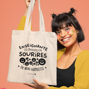 Sac fourre-tout enseignante mini humain - Bébé LoupBe Love