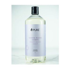 Savon mains et corps 1L Lavande - Bébé LoupPure