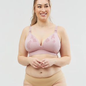 Soutien-gorge Freckles mauve - Bébé LoupCake Lingerie