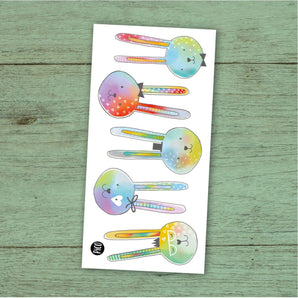 Tatouage temporaire Lapins aquarelle - Bébé LoupPico