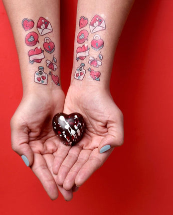Tatouage temporaire St-Valentin - Bébé LoupPico tatouages temporaires